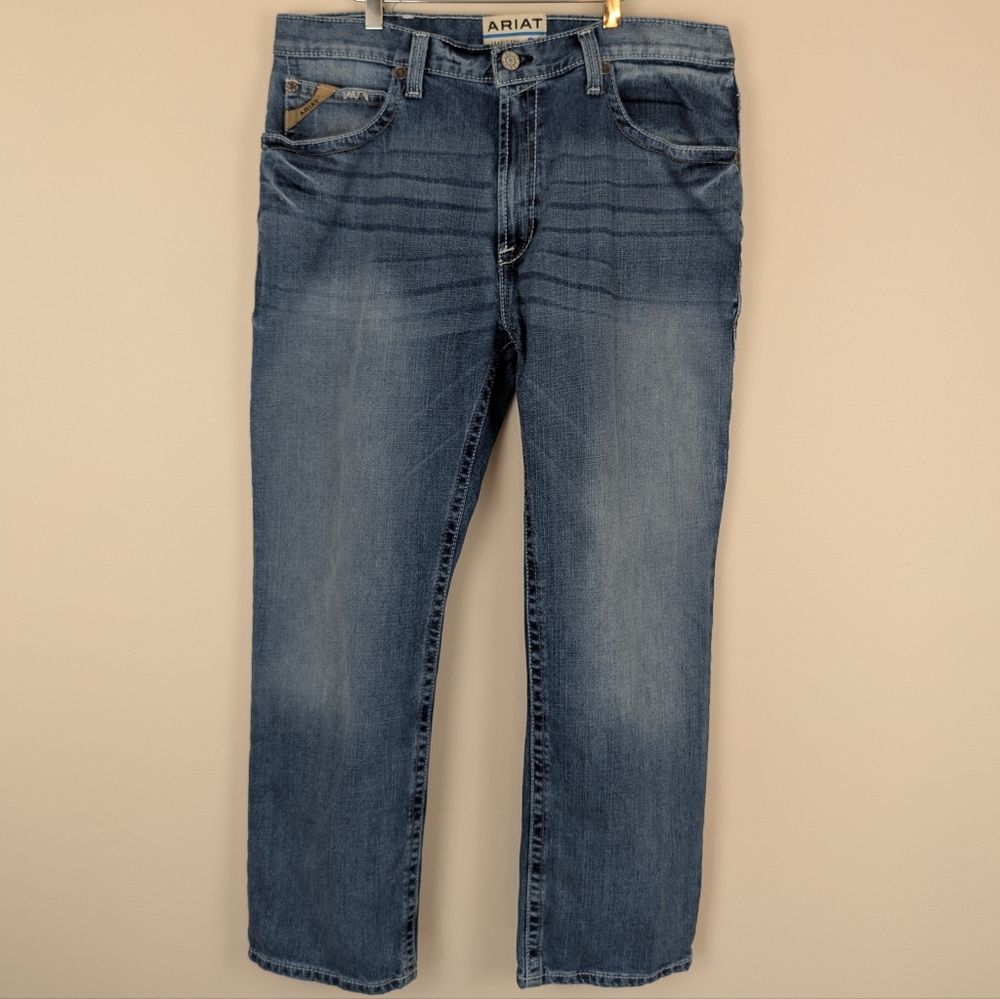 Ariat M2 Relaxed Stirling Stretch Boot Cut Jeans - Picture 3 of 13